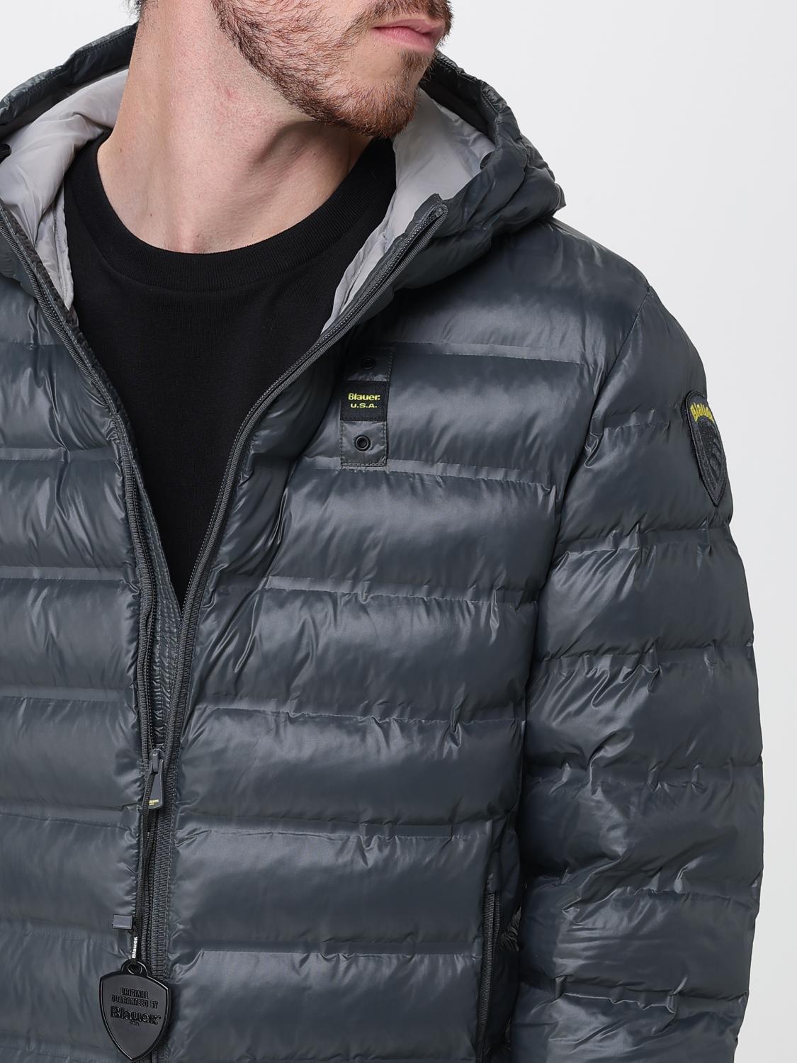 BLAUER JACKET: Jacket men Blauer, Grey - Img 4