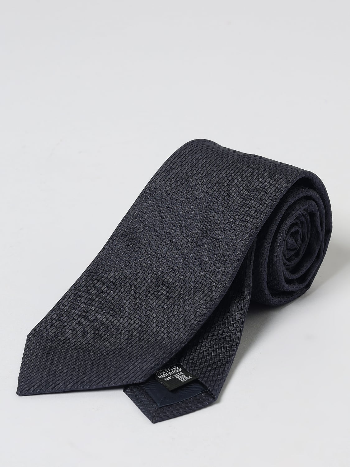 EMPORIO ARMANI TIE: Tie men Emporio Armani, Navy - Img 1