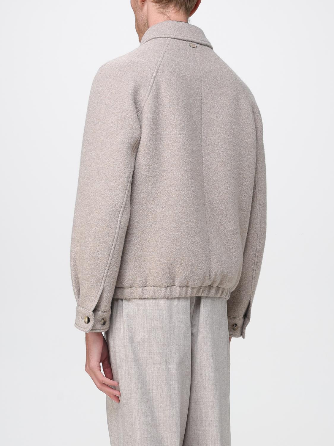 AGNONA COAT: Coat men Agnona, Camel - Img 3