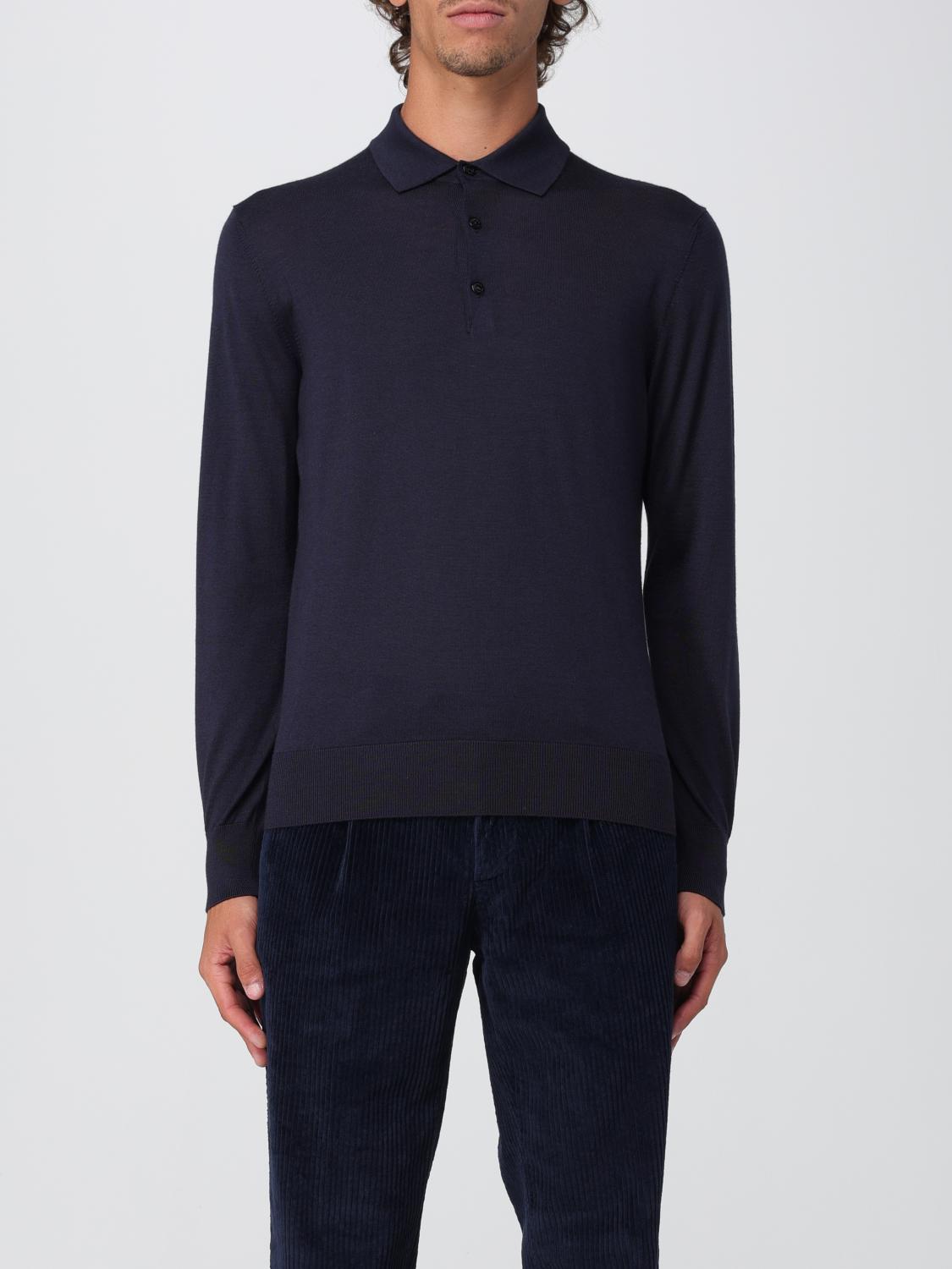 AGNONA POLO: Jersey hombre Agnona, Azul Marino - Img 1
