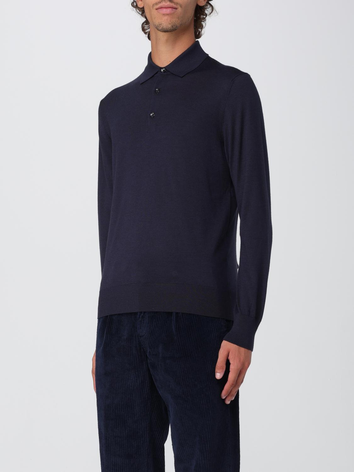 AGNONA POLO: Jersey hombre Agnona, Azul Marino - Img 3