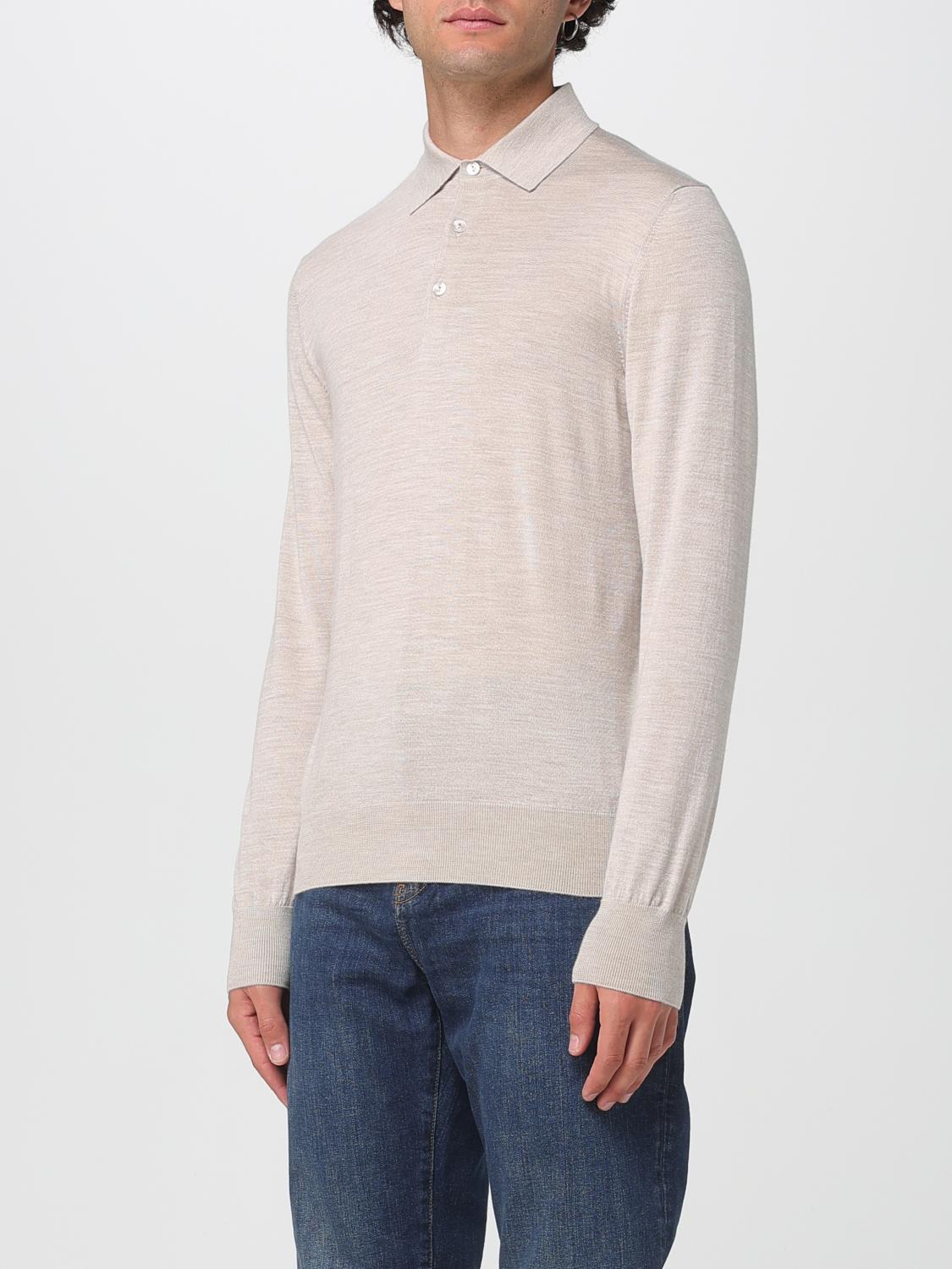 AGNONA POLO: Pullover herren Agnona, Champagne - Img 3