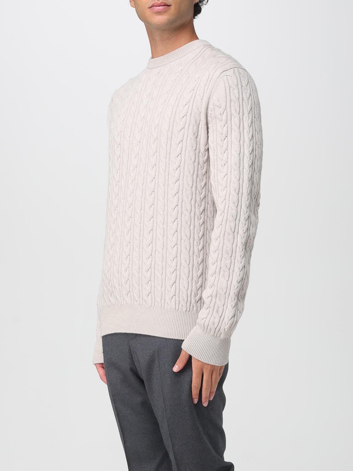 AGNONA JERSEY: Jersey hombre Agnona, Marfil - Img 3