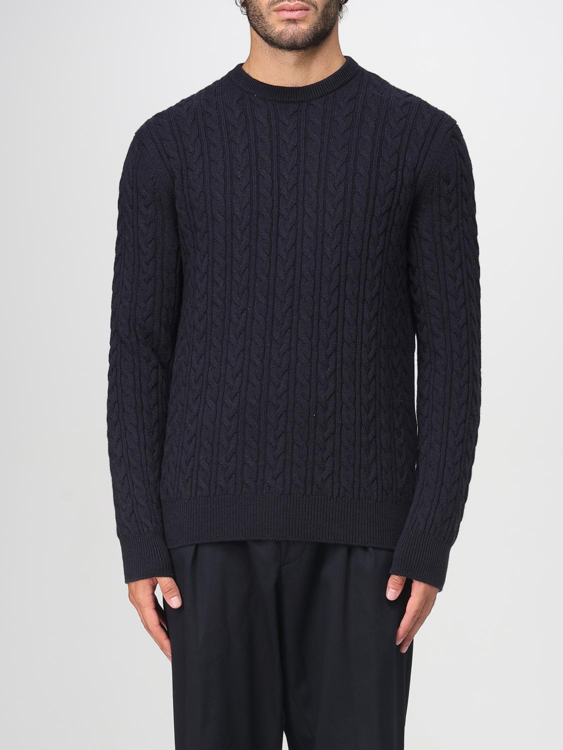 AGNONA PULL: Pull homme Agnona, Bleu Marine - Img 1