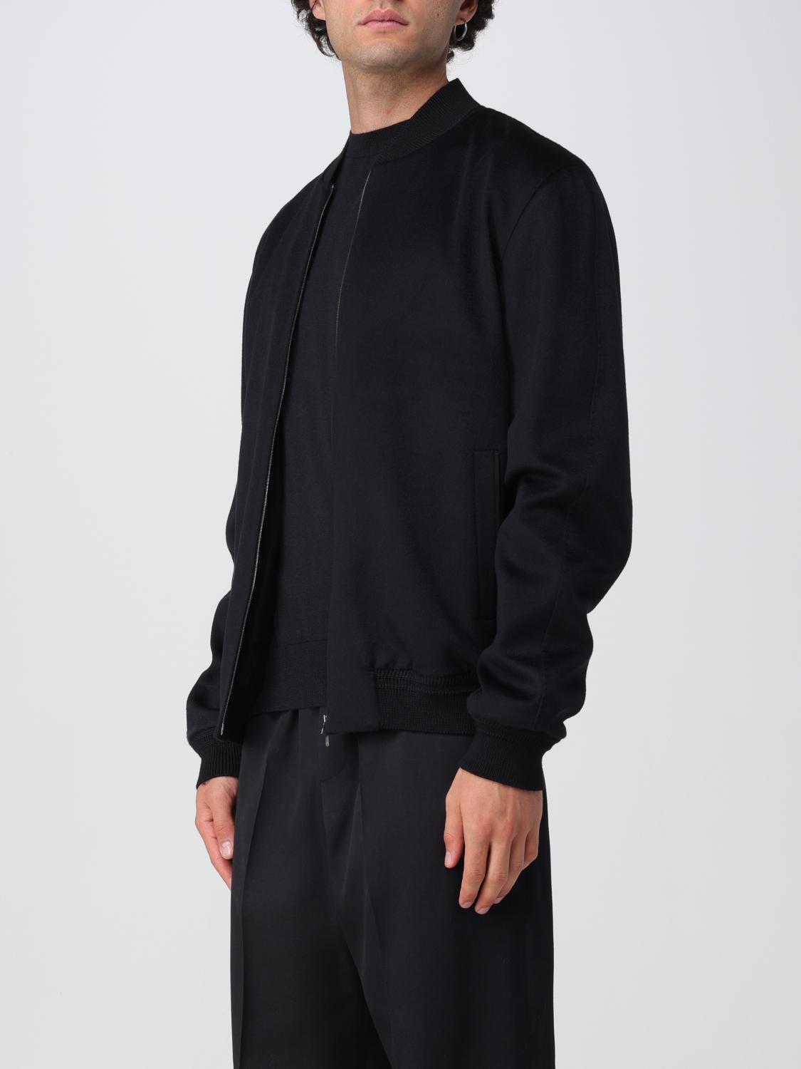 AGNONA ジャケット: ジャケット メンズ Agnona, ブラック - Img 3