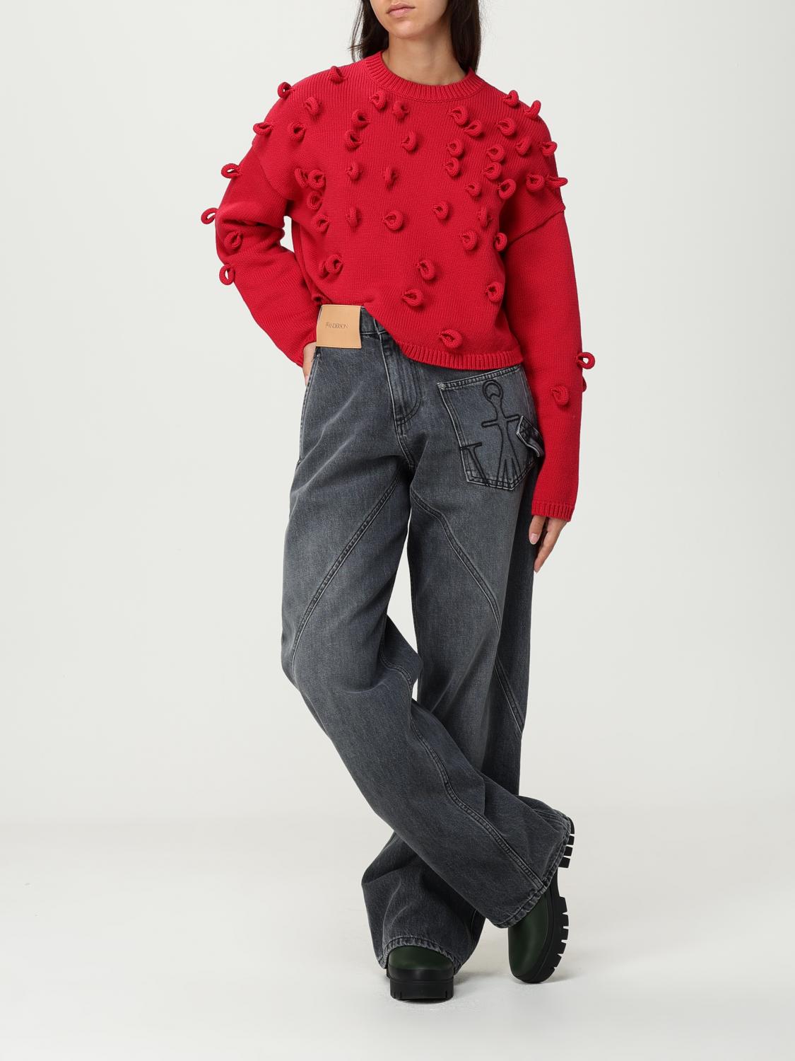JW ANDERSON JEANS: Jeans JW Anderson in denim , Antracite - Img 2