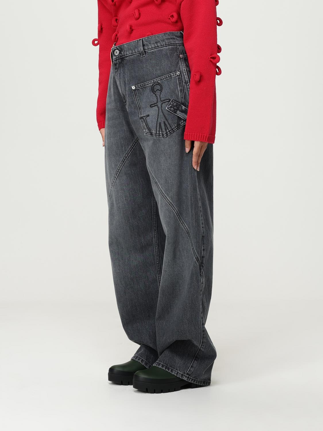 JW ANDERSON JEANS: Jeans JW Anderson in denim , Antracite - Img 4