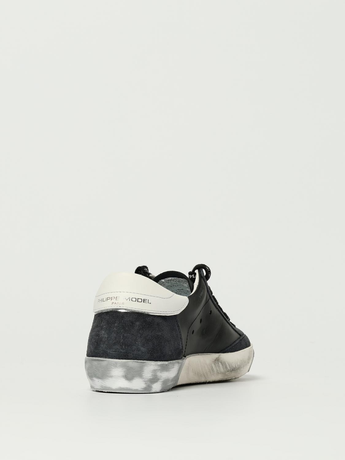 PHILIPPE MODEL SNEAKERS: Sneakers damen Philippe Model, Schwarz - Img 3