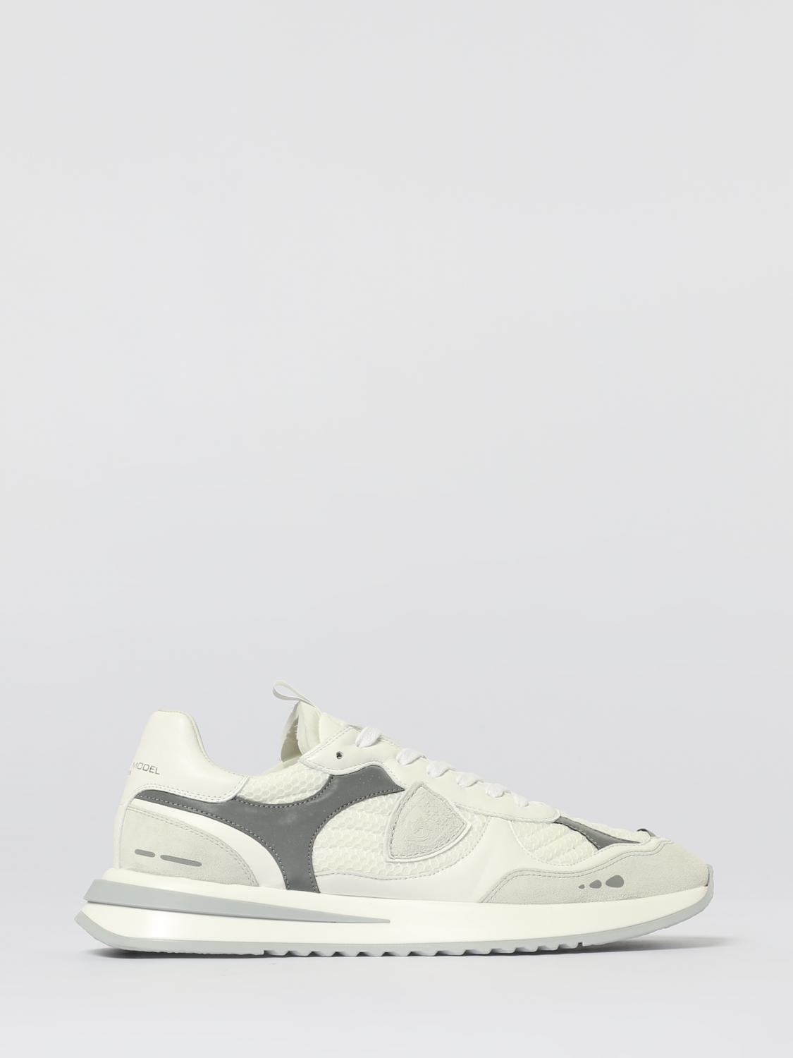 PHILIPPE MODEL SNEAKERS: Sneakers herren Philippe Model, Weiß - Img 1