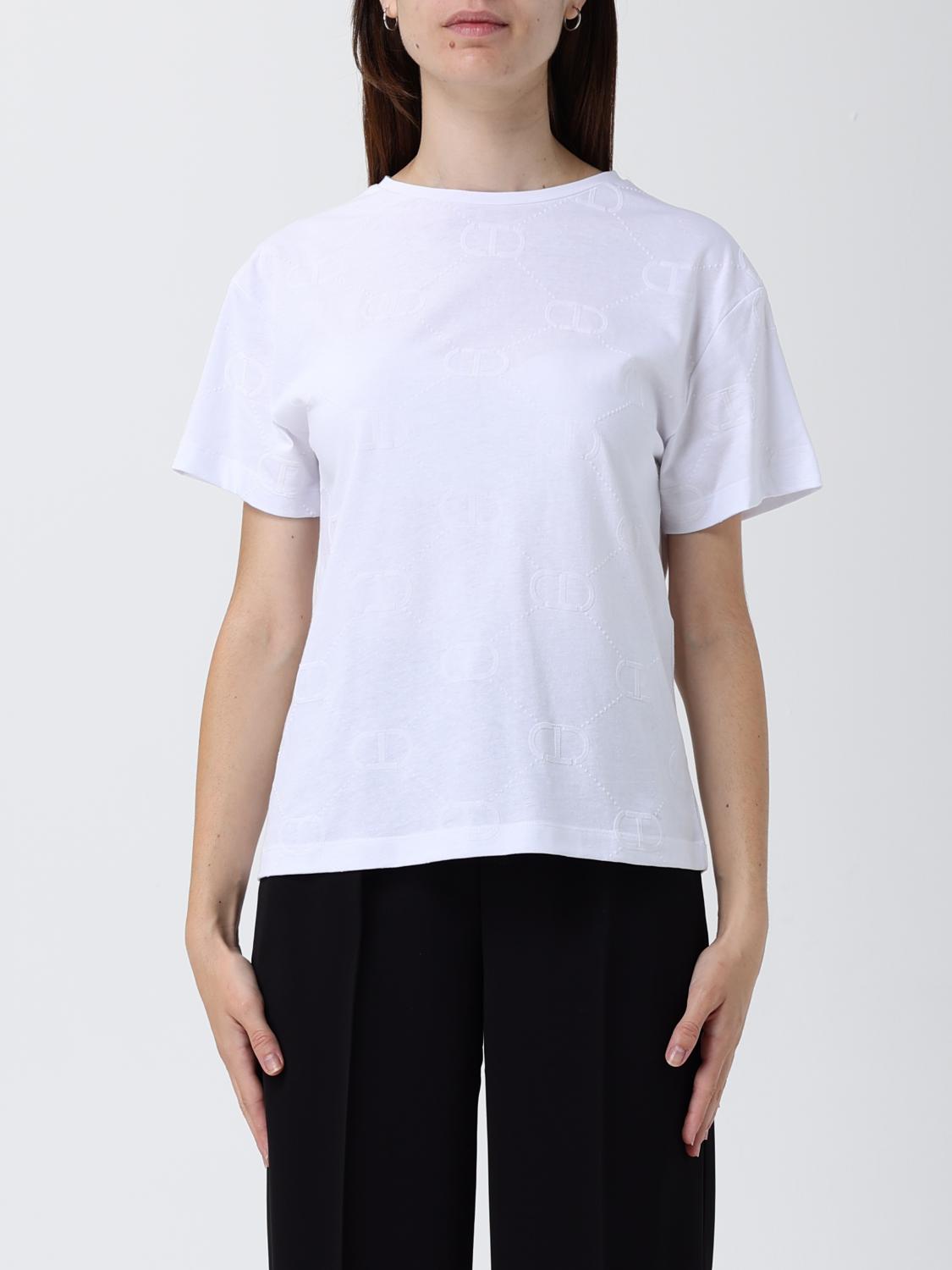 TWINSET T-SHIRT: T-shirt damen Twinset, Weiß - Img 1