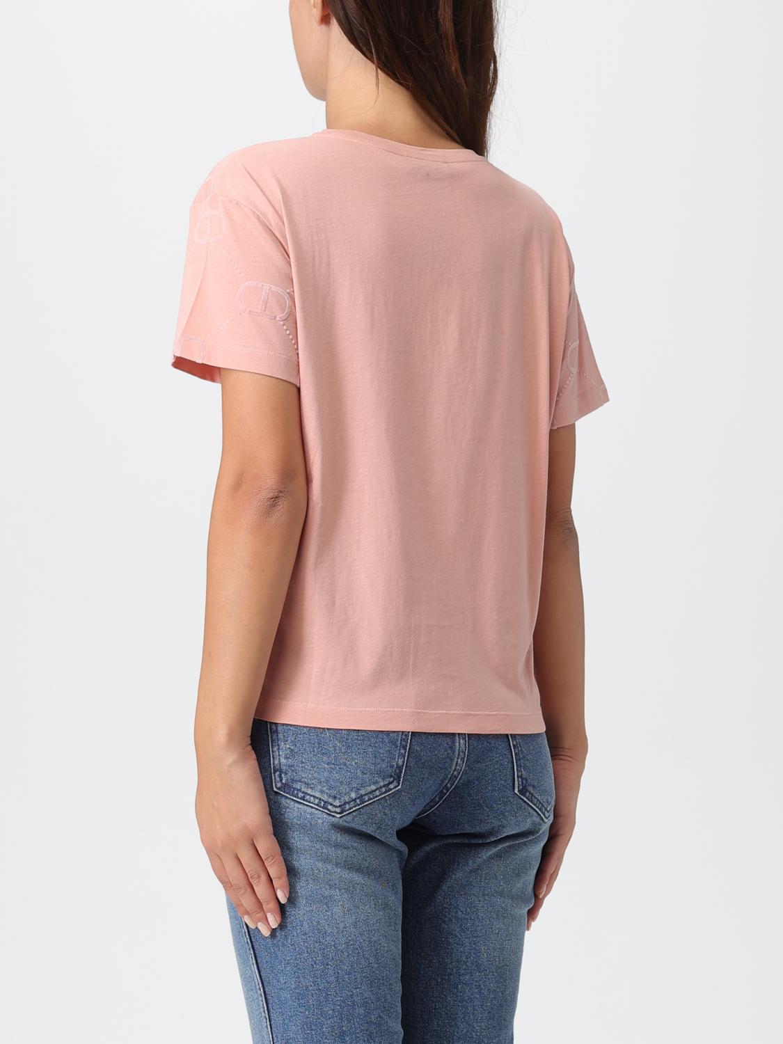 TWINSET CAMISETA: Camiseta mujer Twinset, Rosa - Img 2