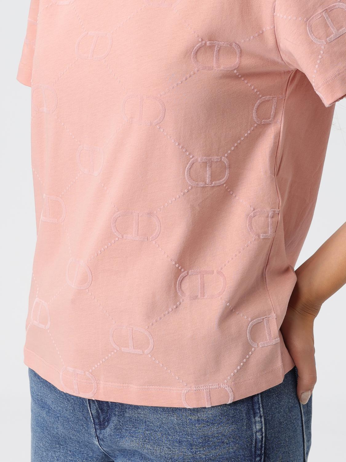 TWINSET CAMISETA: Camiseta mujer Twinset, Rosa - Img 3
