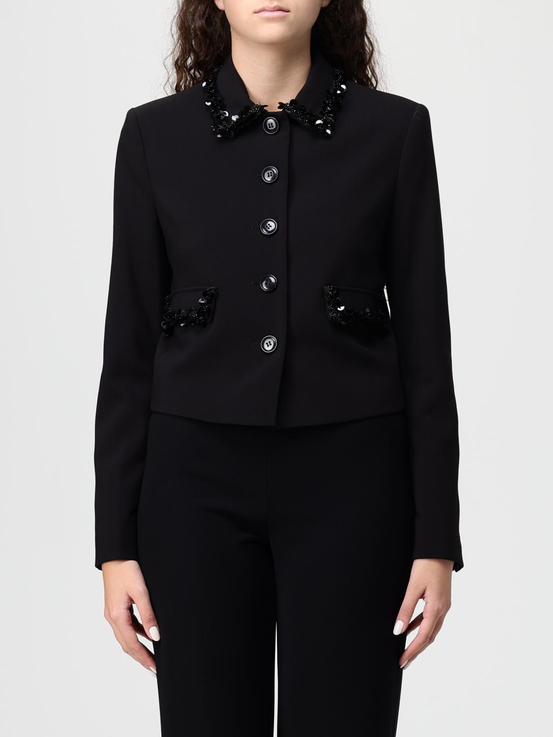 TWINSET JACKET: Blazer woman Twinset, Black - Img 1