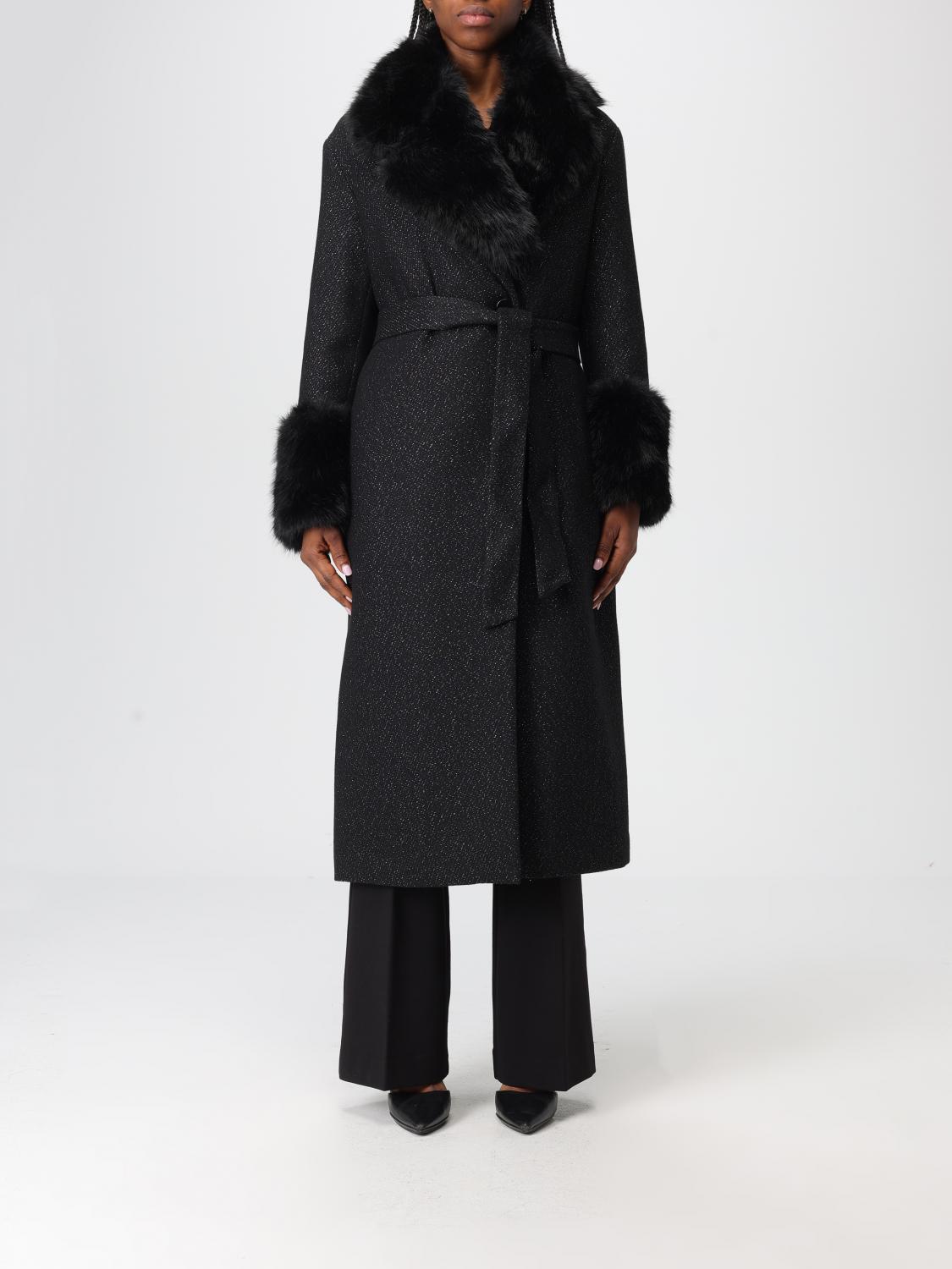 TWINSET ABRIGO: Abrigo mujer Twinset, Negro - Img 1
