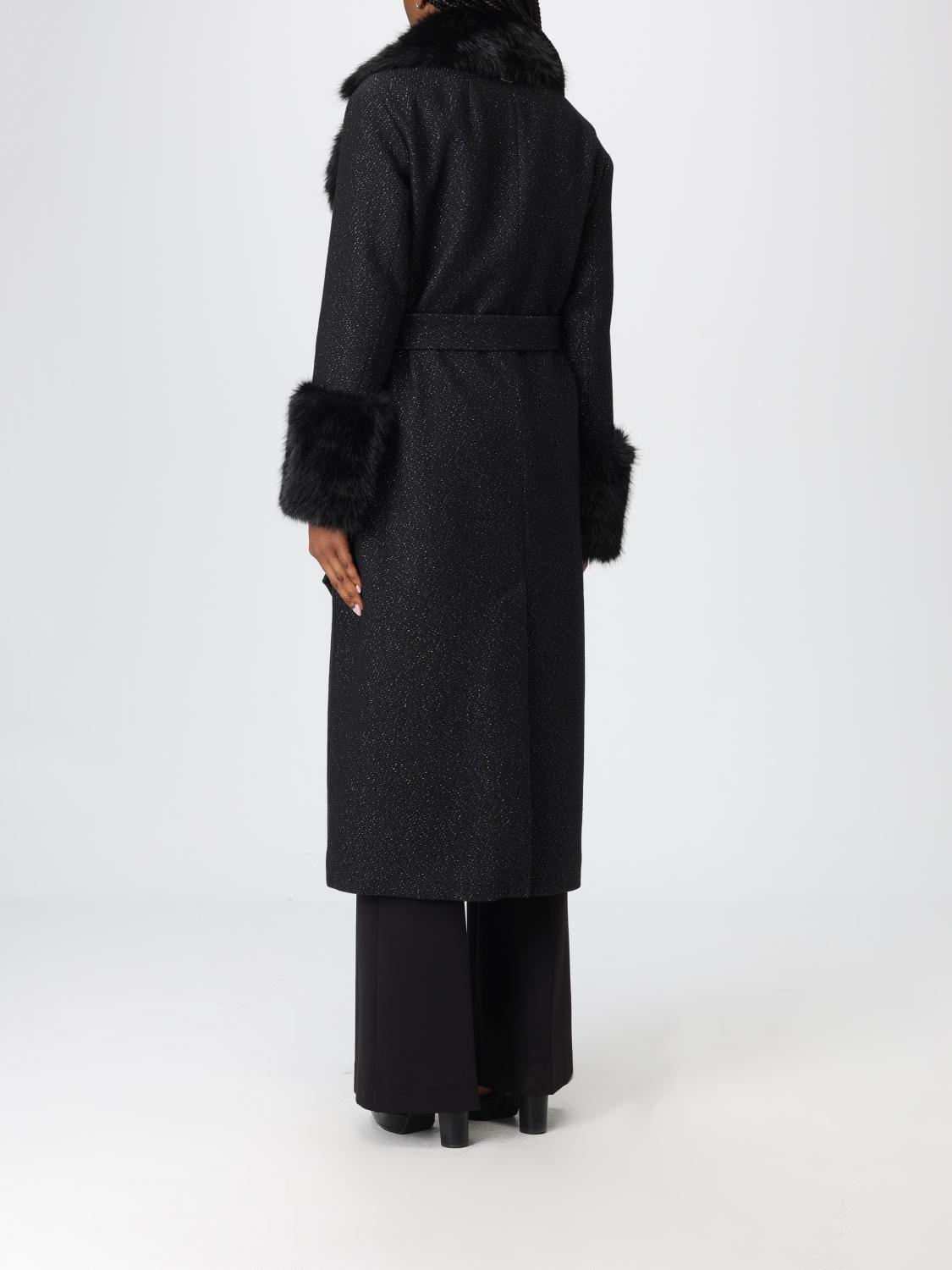 TWINSET ABRIGO: Abrigo mujer Twinset, Negro - Img 2