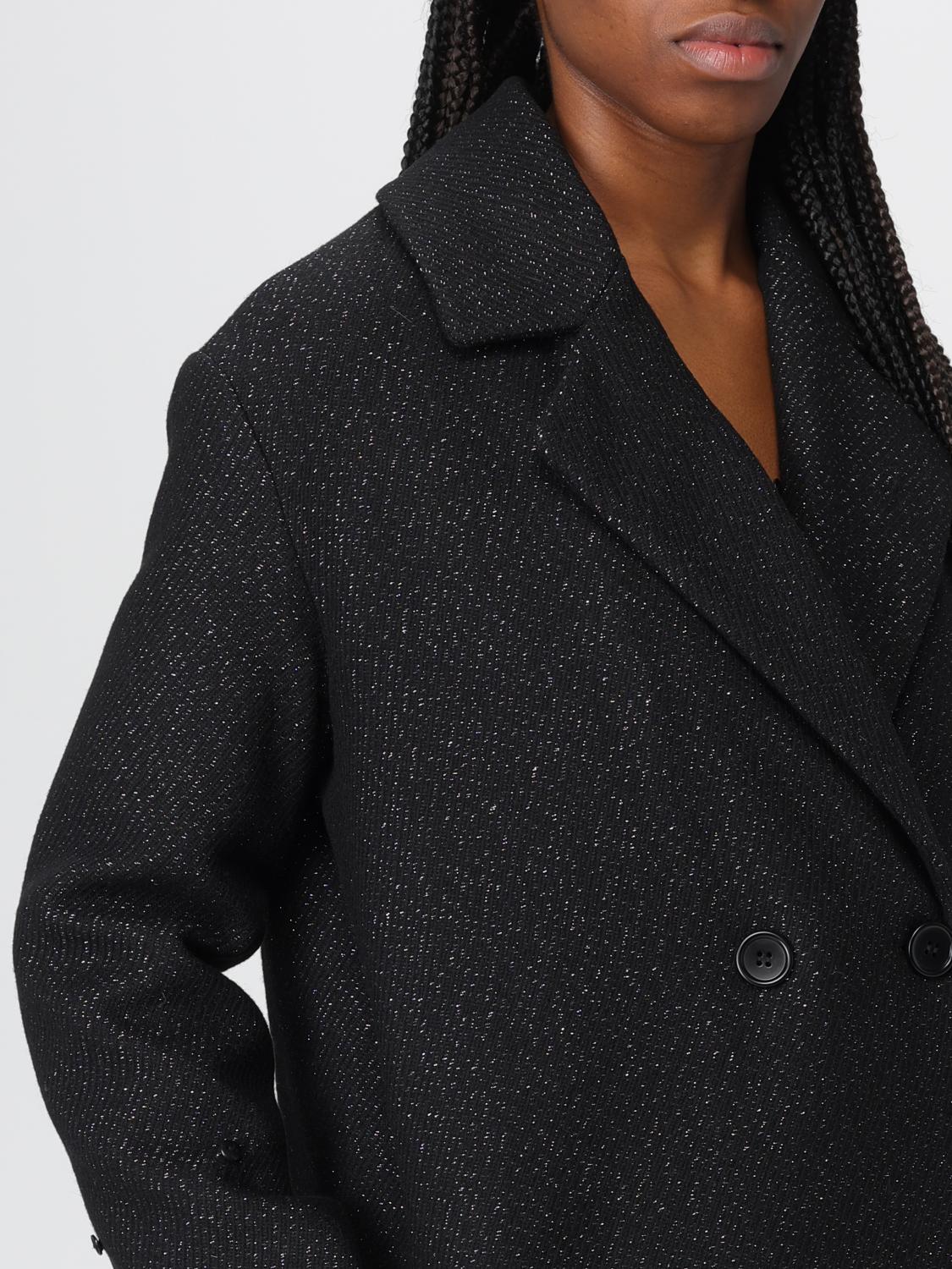 TWINSET ABRIGO: Abrigo mujer Twinset, Negro - Img 3