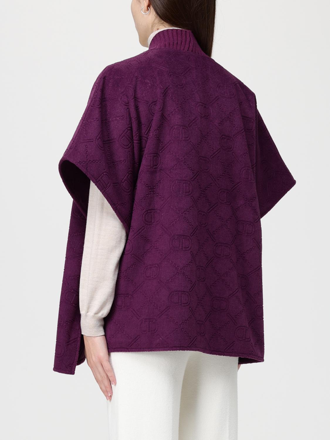 TWINSET JERSEY: Capa mujer Twinset, Violeta - Img 2