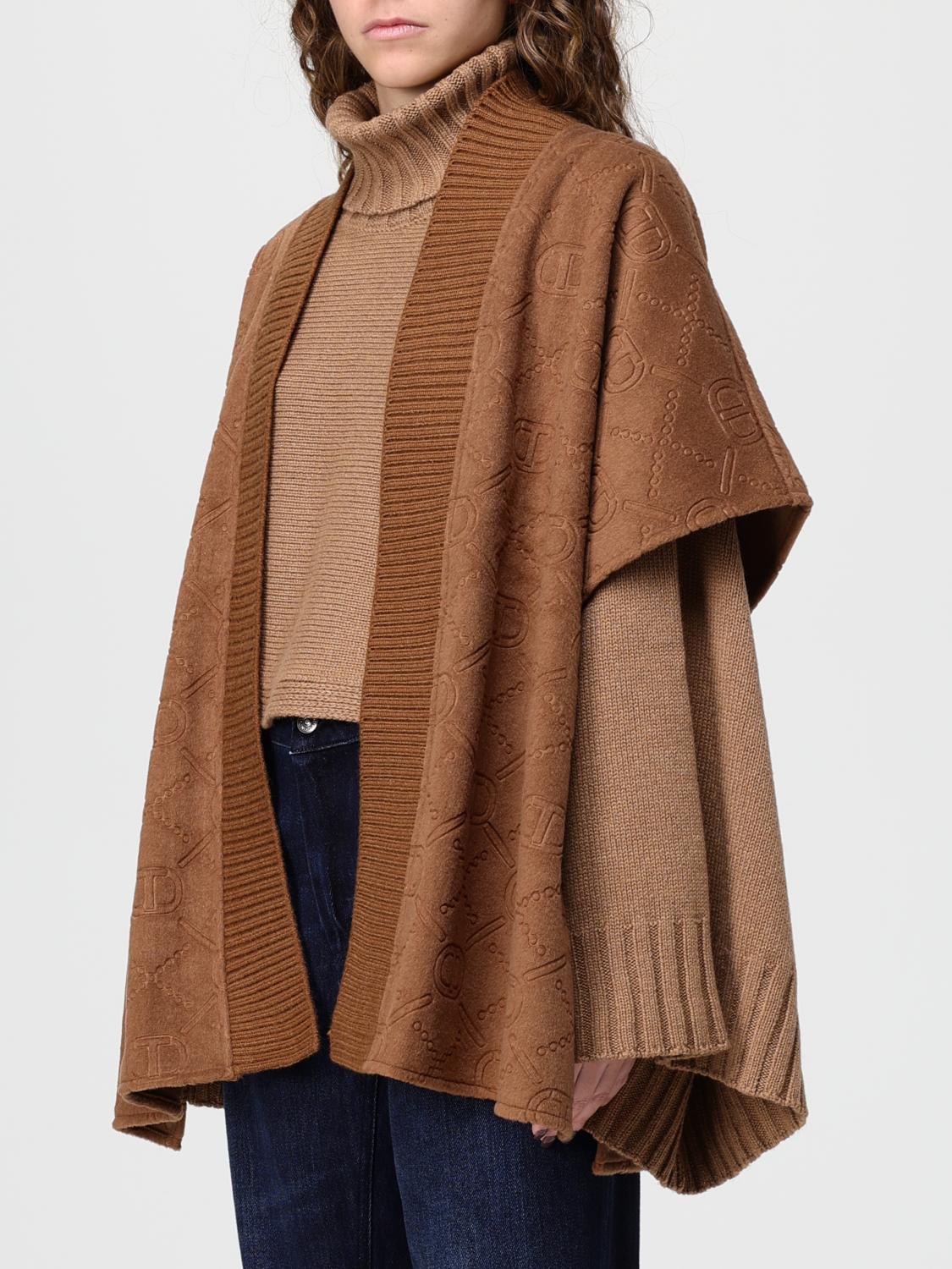 TWINSET JERSEY: Capa mujer Twinset, Nata - Img 3