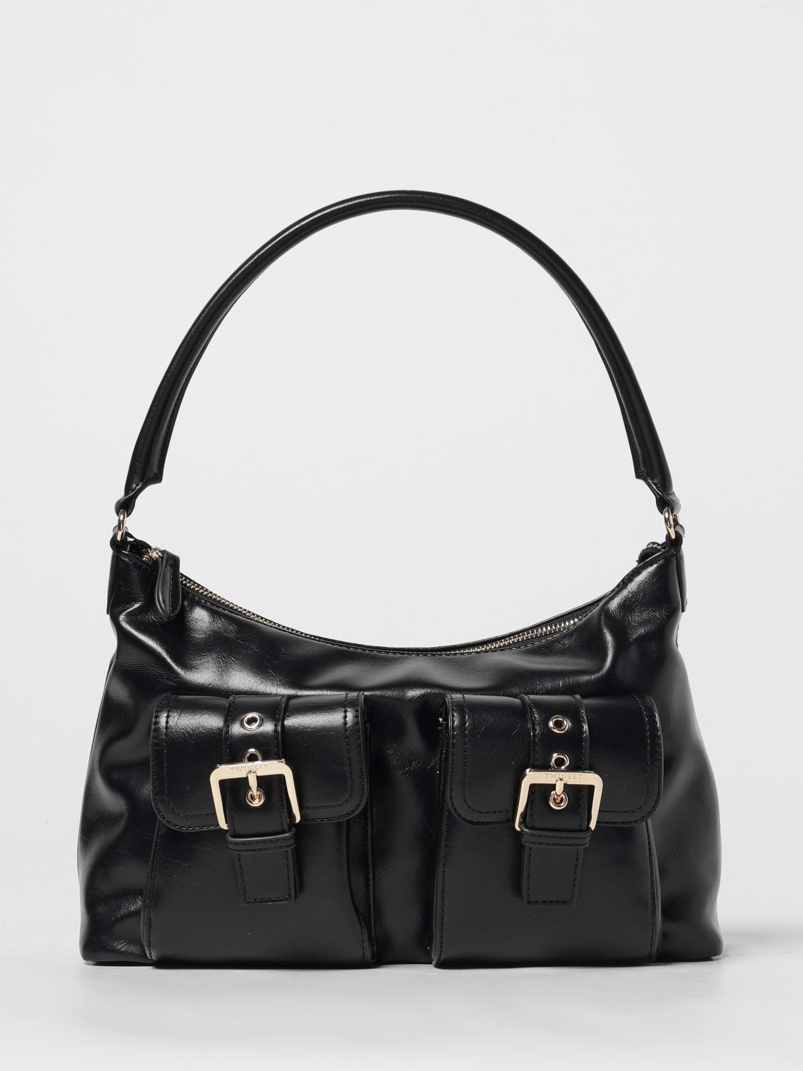 TWINSET SCHULTERTASCHE: Schultertasche damen Twinset, Schwarz - Img 1