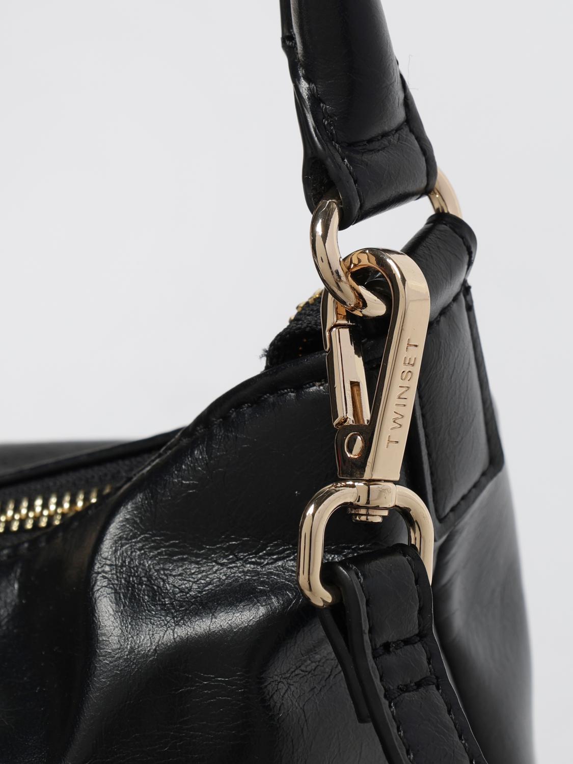 TWINSET SCHULTERTASCHE: Schultertasche damen Twinset, Schwarz - Img 3
