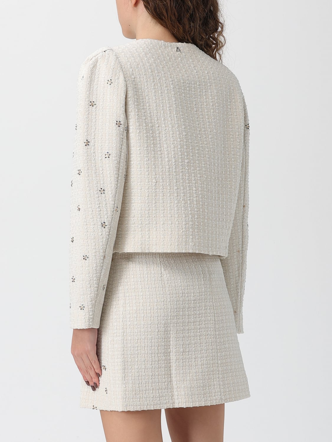 ACTITUDE TWINSET JACKE: Blazer damen Actitude Twinset, Ice - Img 3