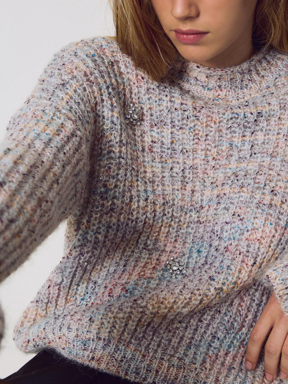 ACTITUDE TWINSET PULL: Pull femme Actitude Twinset, Multicolore - Img 4