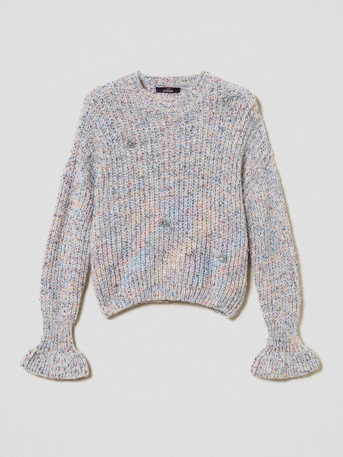 ACTITUDE TWINSET PULL: Pull femme Actitude Twinset, Multicolore - Img 5