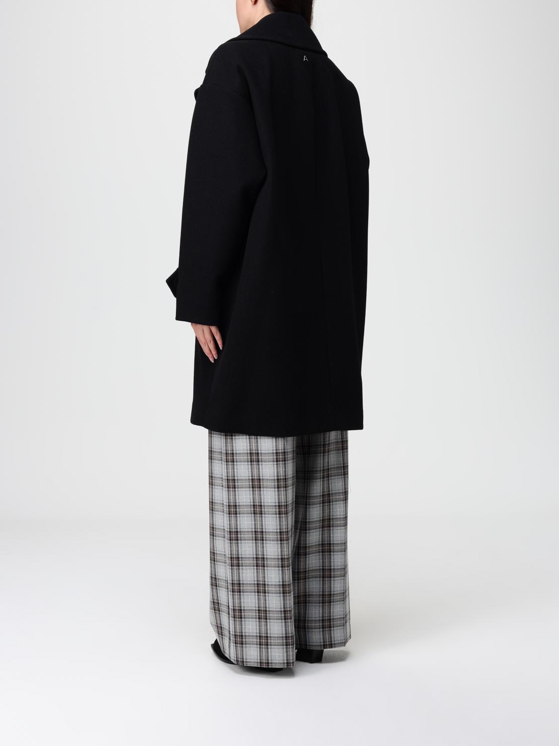 ACTITUDE TWINSET COAT: Coat woman Actitude Twinset, Black - Img 2