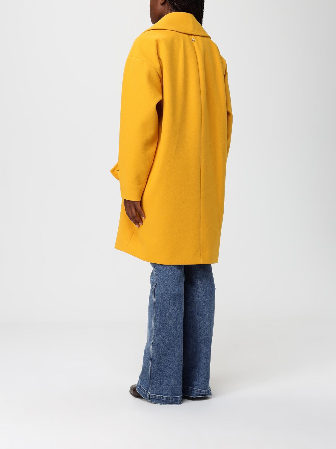 ACTITUDE TWINSET ABRIGO: Abrigo mujer Actitude Twinset, Amarillo - Img 2
