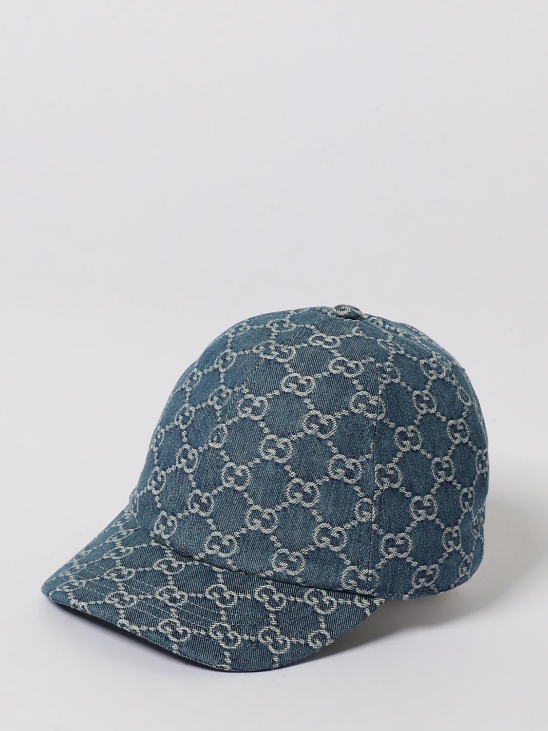 Gucci 帽子儿童- 蓝色| 8261283HA8Y | GIGLIO.COM