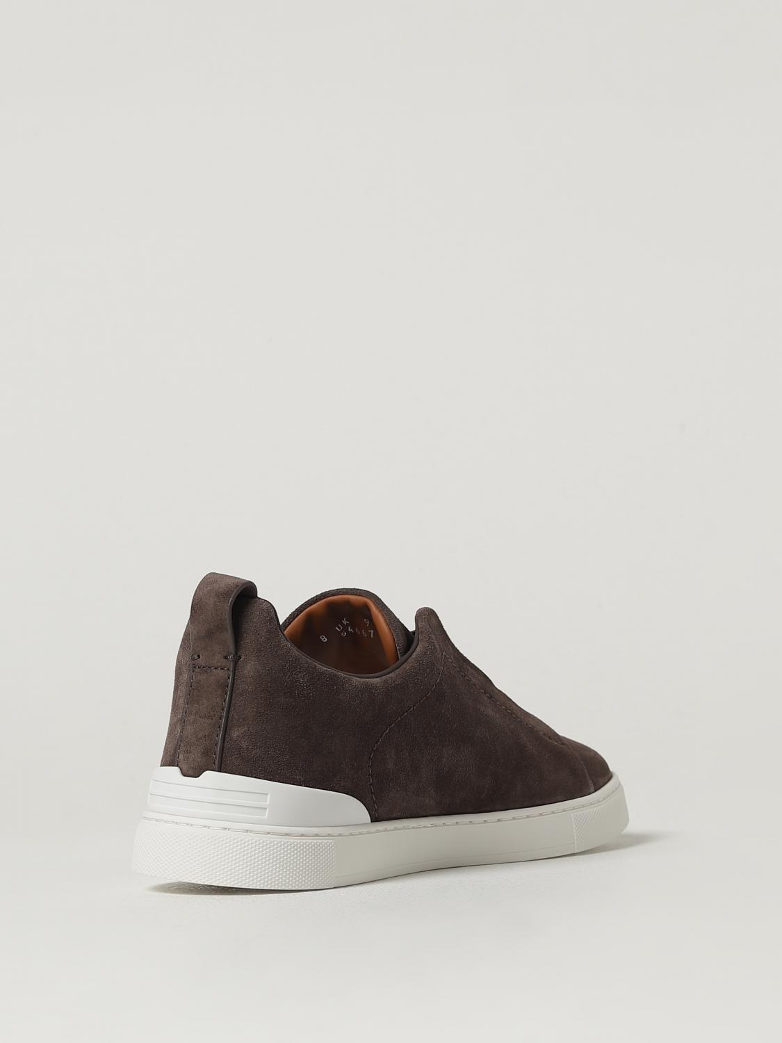 ZEGNA SNEAKERS: Sneakers men Zegna, Brown - Img 3
