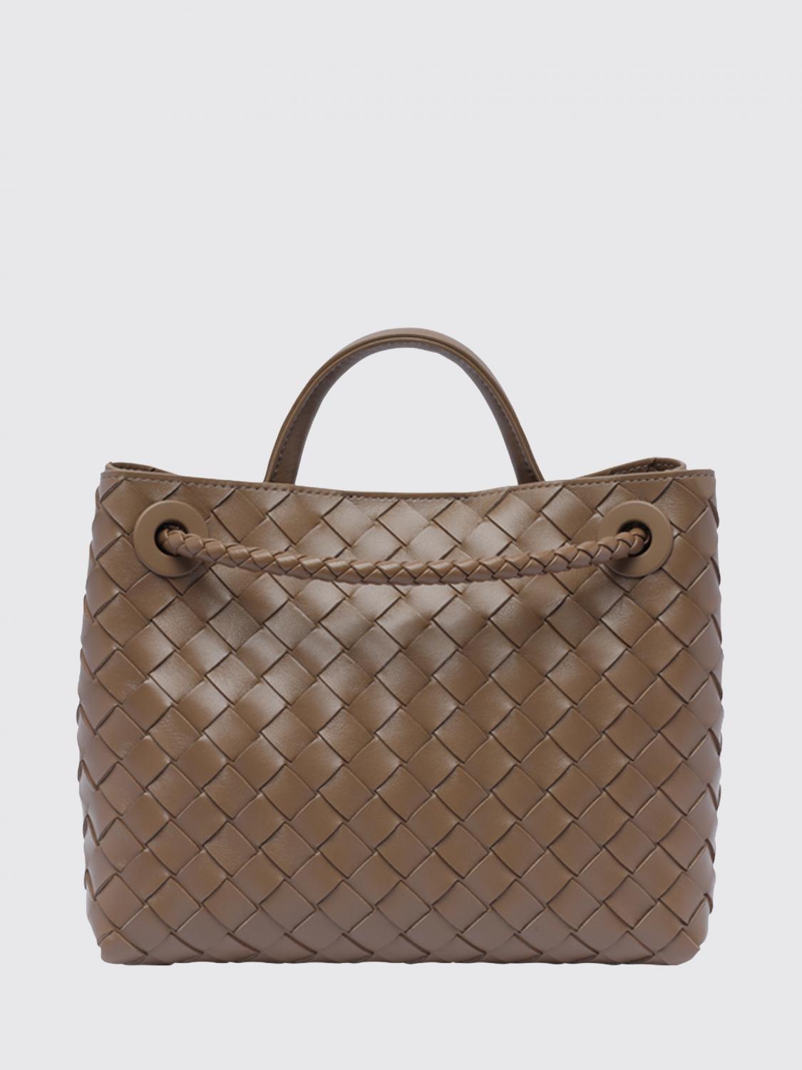BOTTEGA VENETA HANDTASCHE: Kleine Andiamo Tasche aus geflochtenem Leder Bottega Veneta, Earth - Img 2