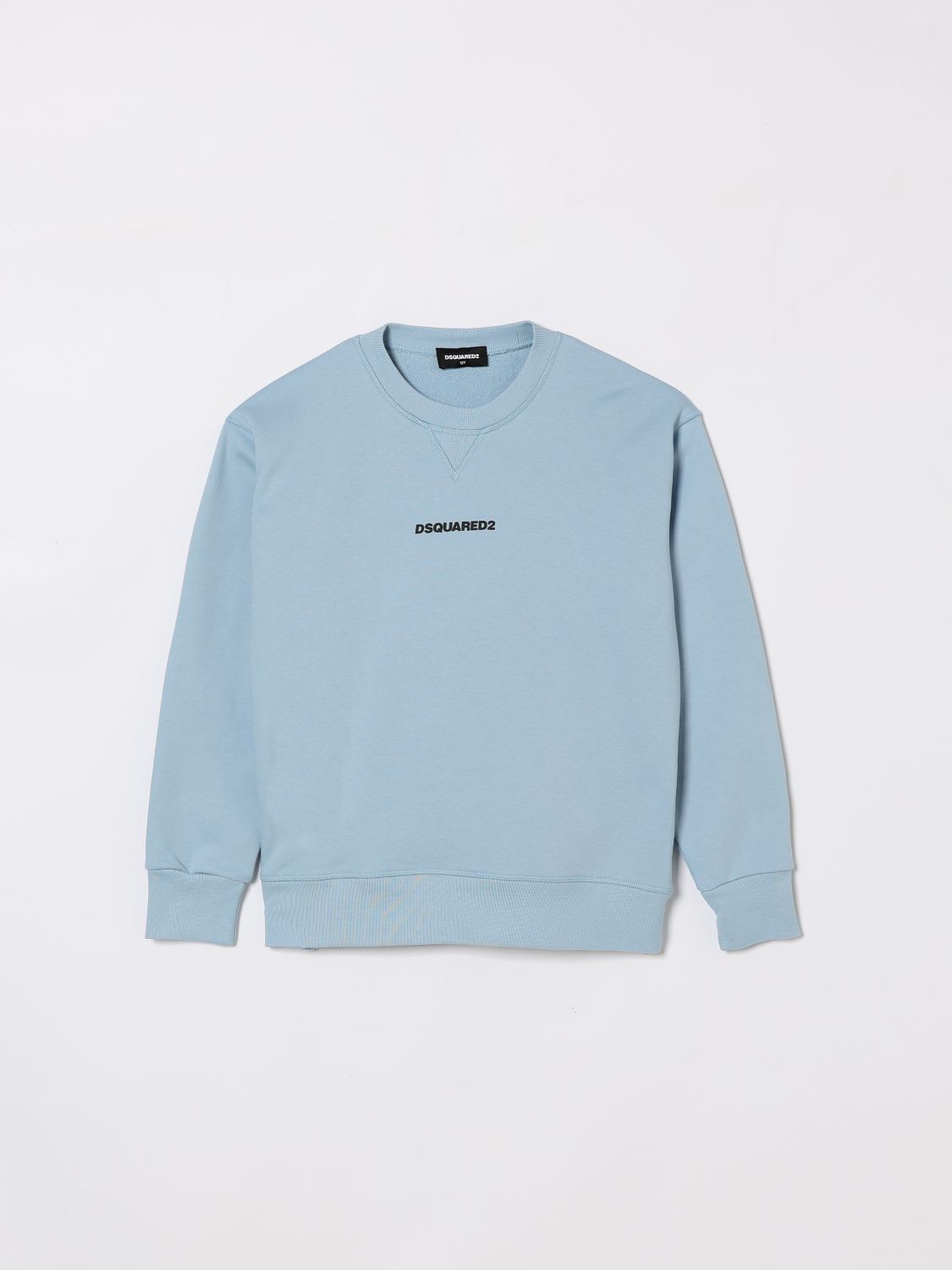 DSQUARED2 SWEATER: Sweater kids Dsquared2, Blue - Img 1