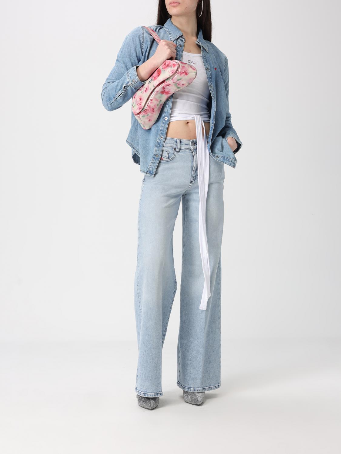 DIESEL TOP: Top damen Diesel, Weiß - Img 2