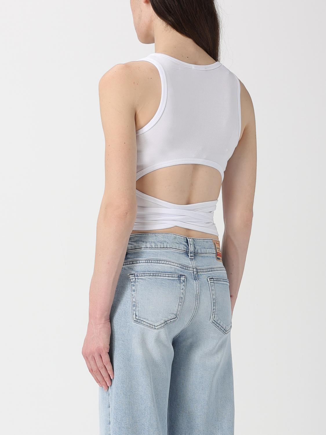 DIESEL TOP: Top damen Diesel, Weiß - Img 3