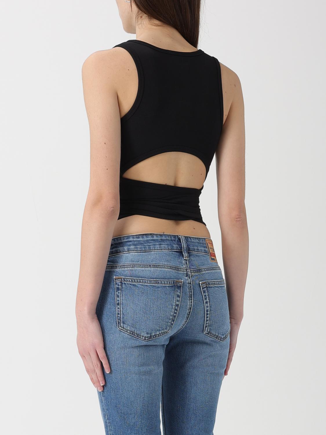DIESEL TOP: Top damen Diesel, Schwarz - Img 2