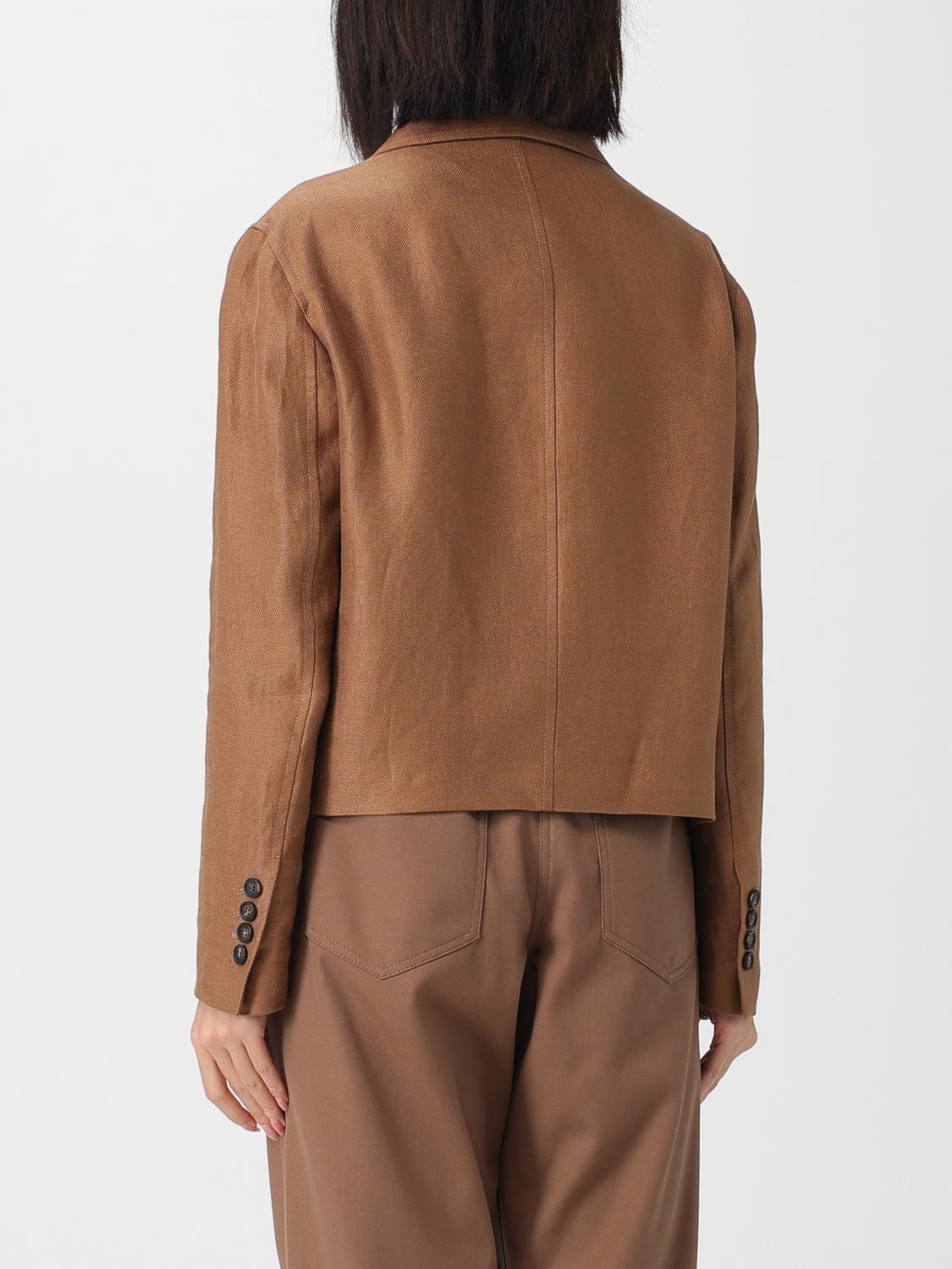 BRUNELLO CUCINELLI BLAZER: Blazer damen Brunello Cucinelli, Braun - Img 3