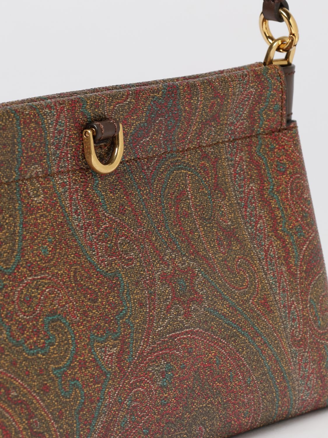 ETRO BOLSO DE HOMBRO: Bolso de hombro mujer Etro, Marrón - Img 4