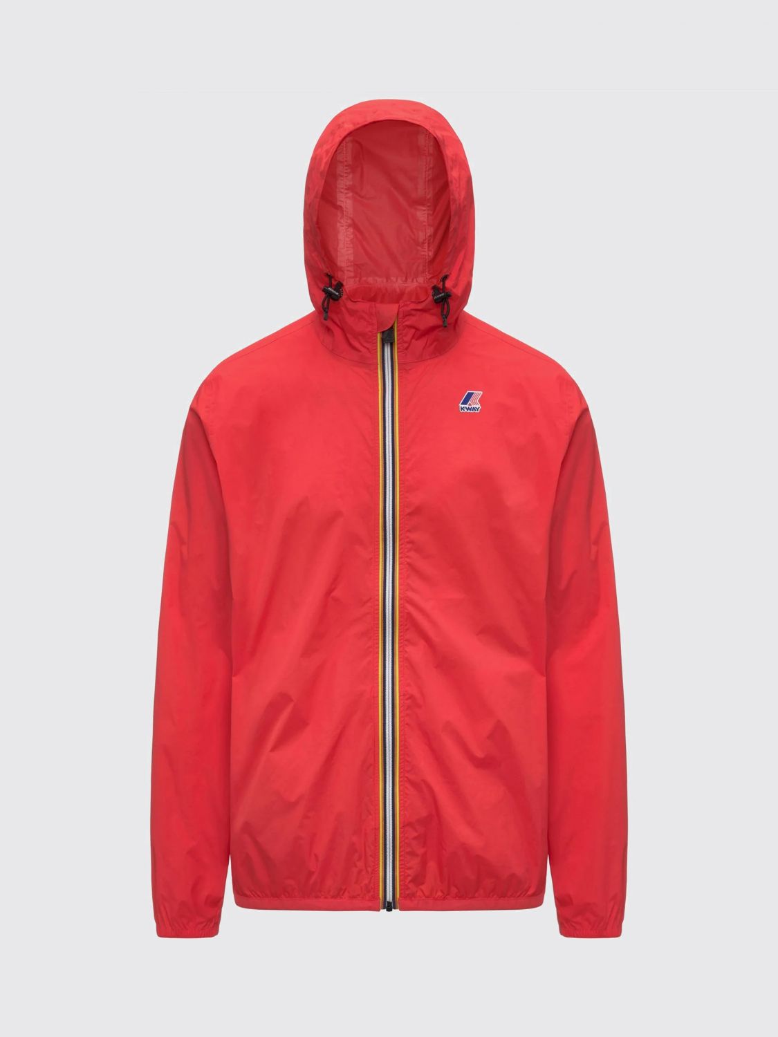 K-WAY JACKET: Le Vrai 4.0 Claude Nylon Jacket K-Way, Red - Img 3