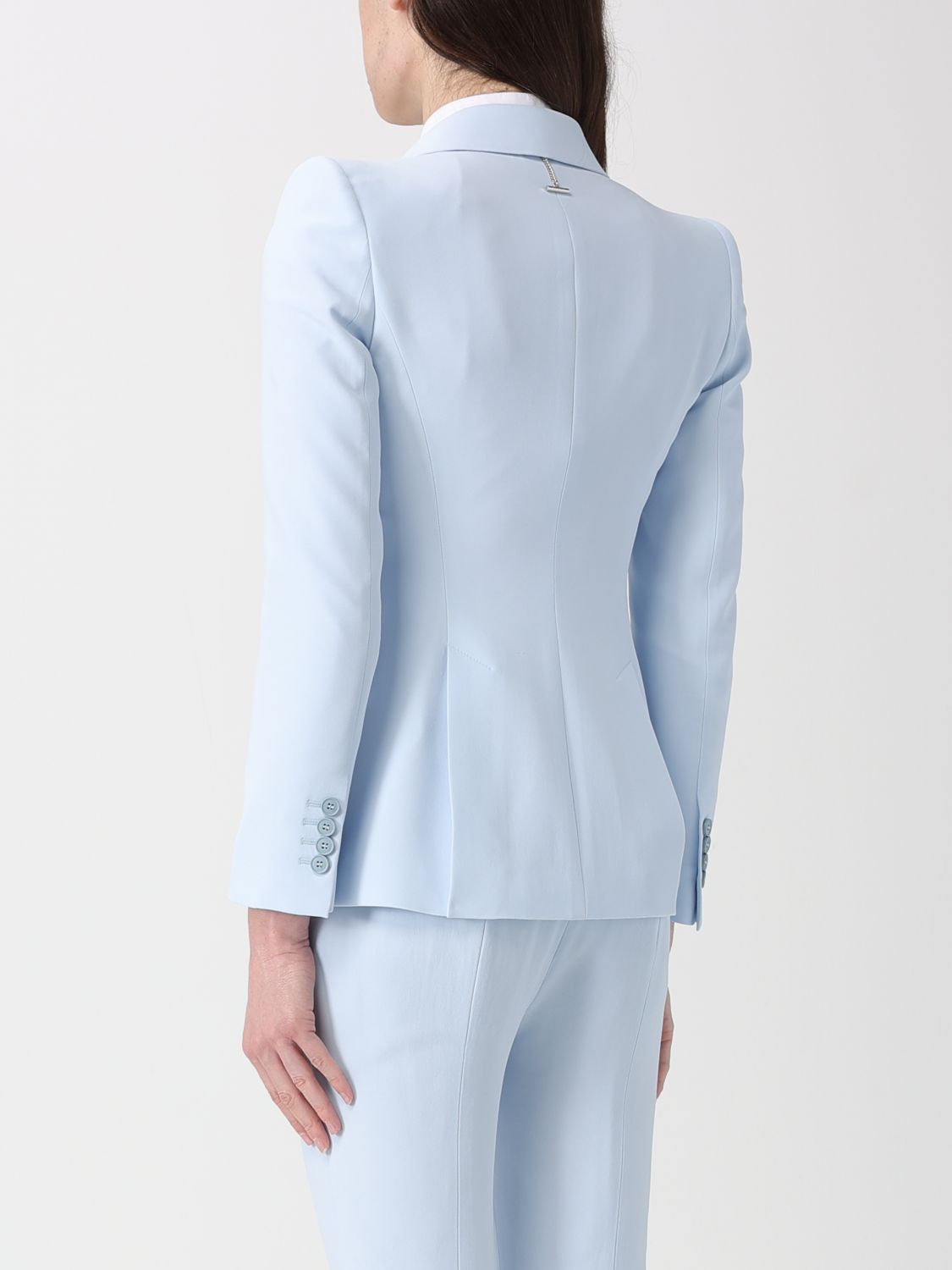 MCQUEEN BLAZER: Blazer woman McQueen, Sky Blue - Img 3