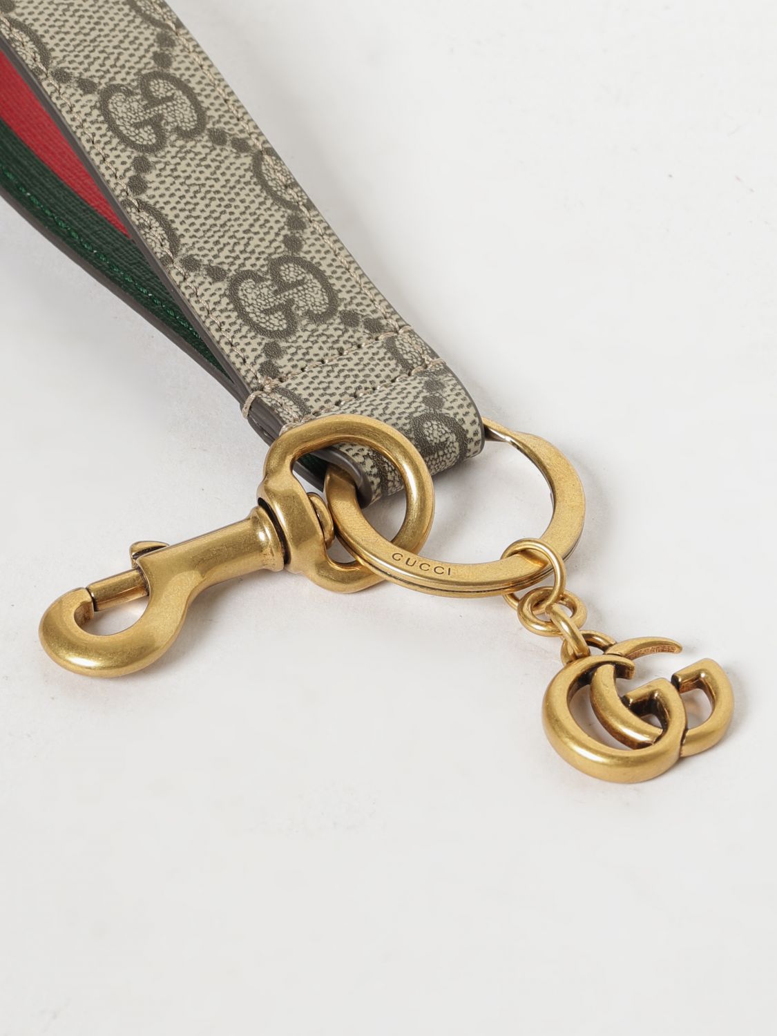 GUCCI KEYRING: Keyring men Gucci, Beige - Img 2