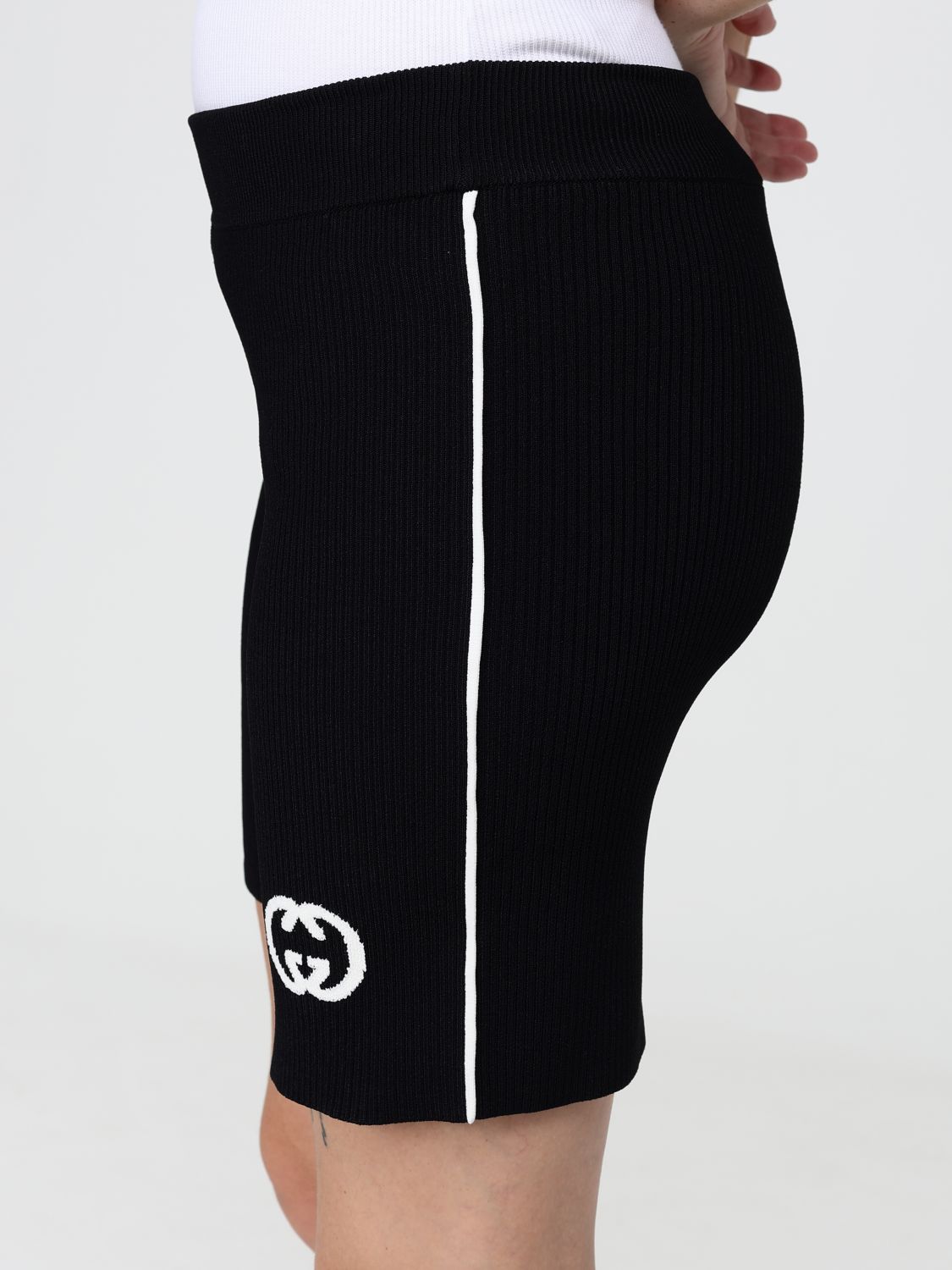 GUCCI PANTALONES CORTOS: Pantalones cortos mujer Gucci, Negro - Img 5