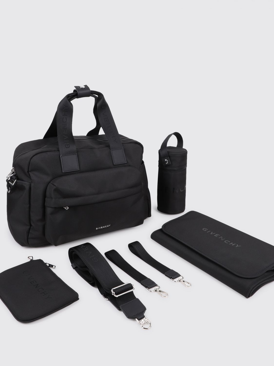 GIVENCHY BOLSO: Bolso niños Givenchy, Negro - Img 3