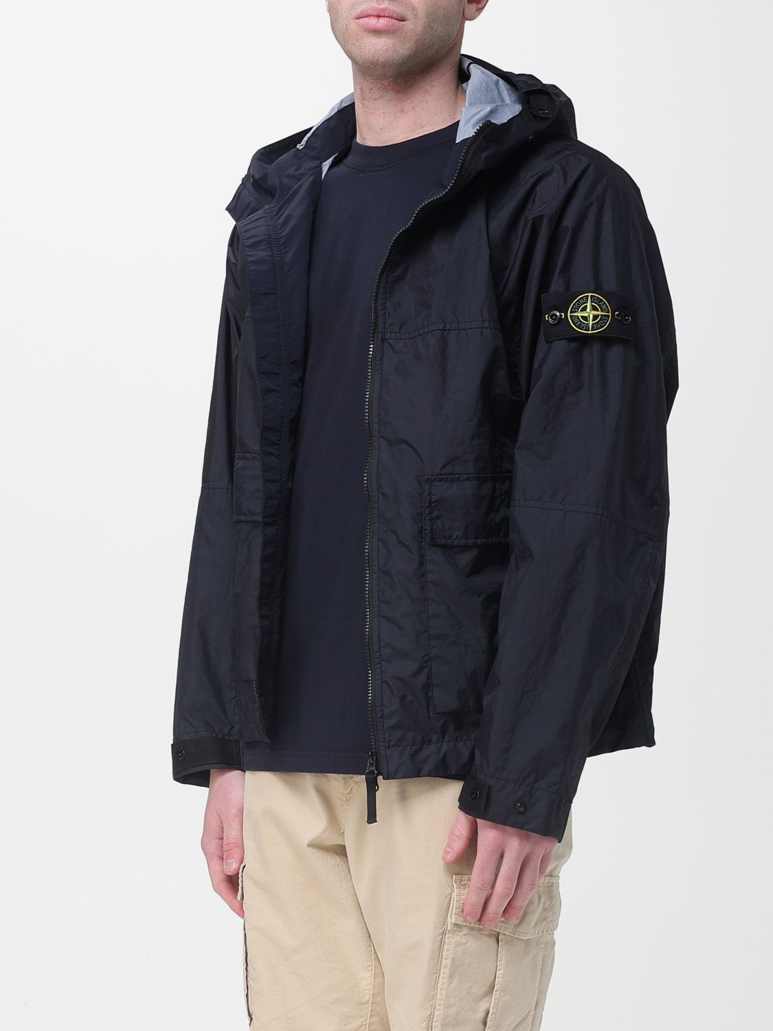 STONE ISLAND JACKET: Jacket men Stone Island, Blue - Img 3