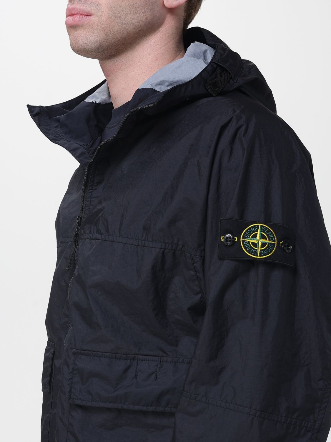STONE ISLAND JACKET: Jacket men Stone Island, Blue - Img 4