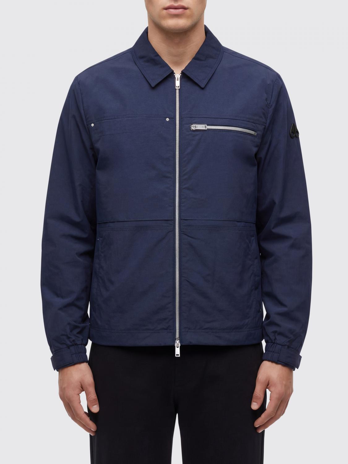 MOOSE KNUCKLES JACKET: Toppliyt Shirt Jacket Moose Knuckles, Blue - Img 1