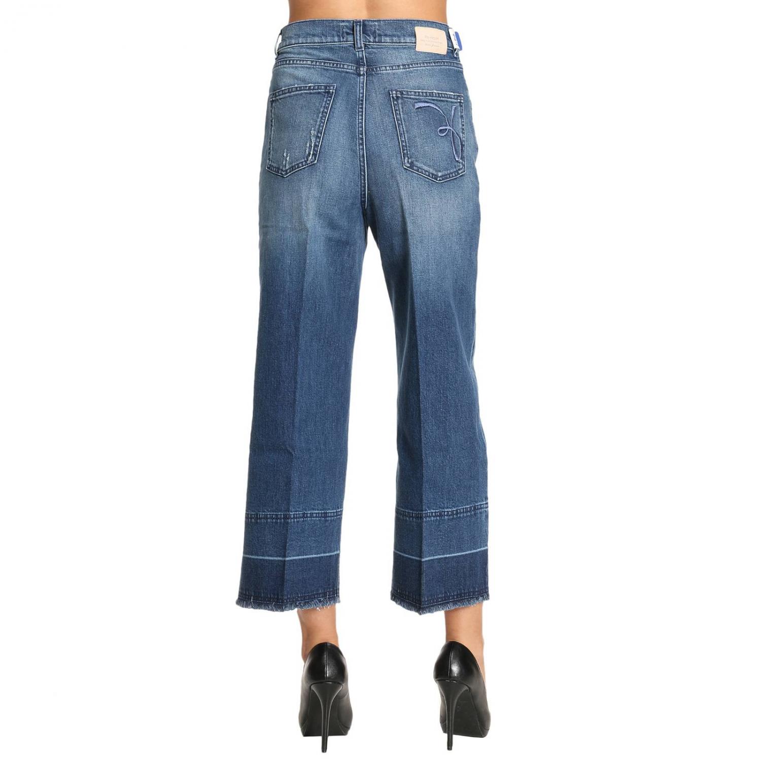 RE-HASH JEANS: Jeans women Re-ash, Mouse Grey - Img 3