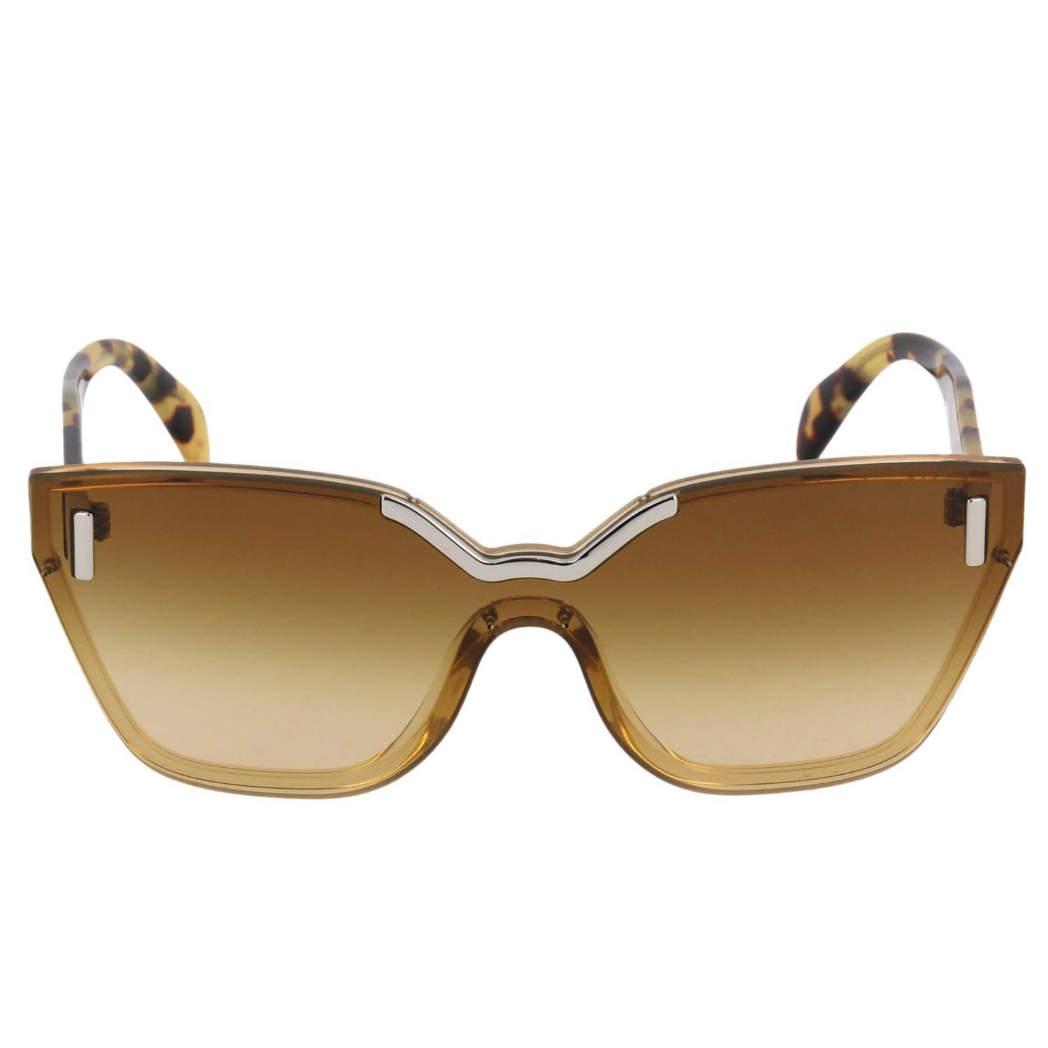 PRADA SUNGLASSES: Sunglasses women Prada, Brown - Img 2