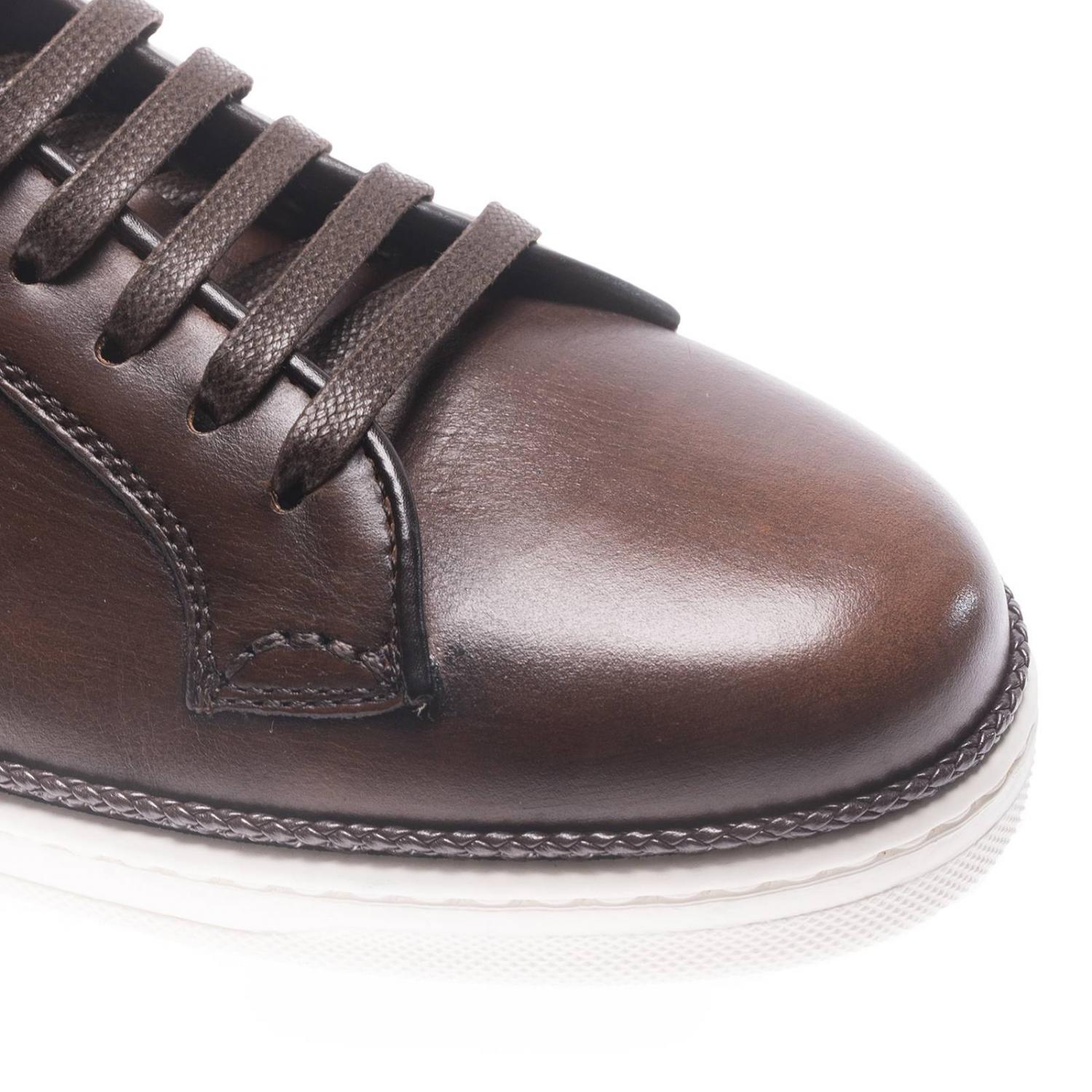 BLU BARRETT SNEAKERS: Shoes men Blu Barrett, Mahogany - Img 3