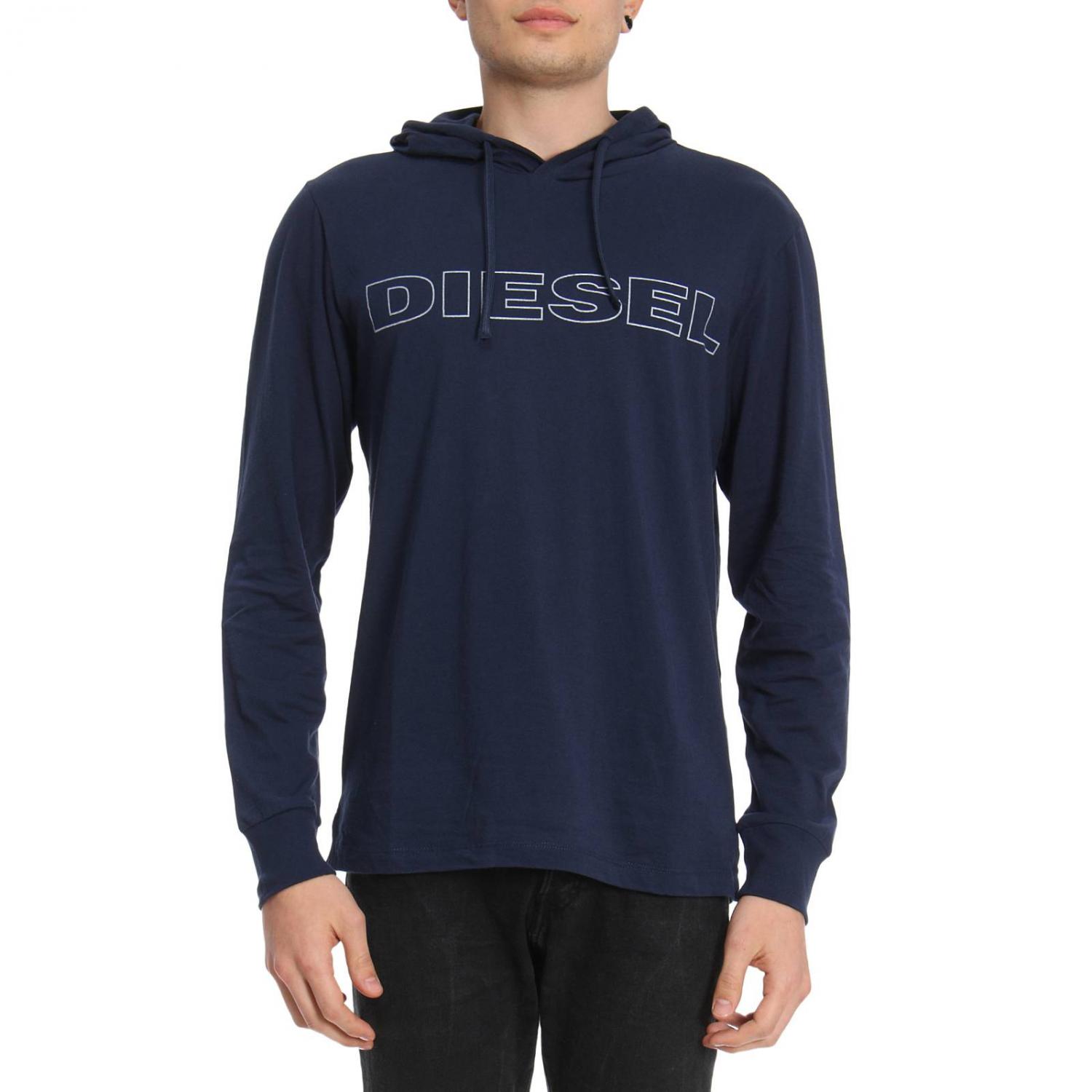 DIESEL CAMISETA: Camiseta hombre Diesel, Azul Marino - Img 1